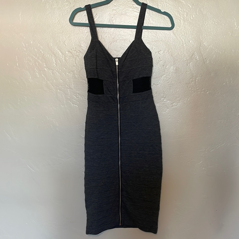 Express grey cocktail dress